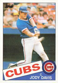 #384 Jody Davis - Chicago Cubs - 1985 Topps Baseball