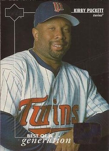 #384 Kirby Puckett - Minnesota Twins - 1996 Upper Deck Baseball