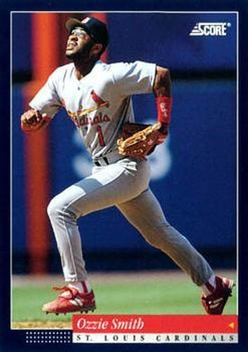 #384 Ozzie Smith - St. Louis Cardinals -1994 Score Baseball