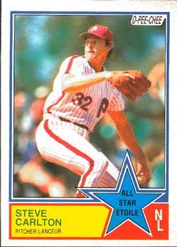 #384 Steve Carlton - Philadelphia Phillies - 1983 O-Pee-Chee Baseball