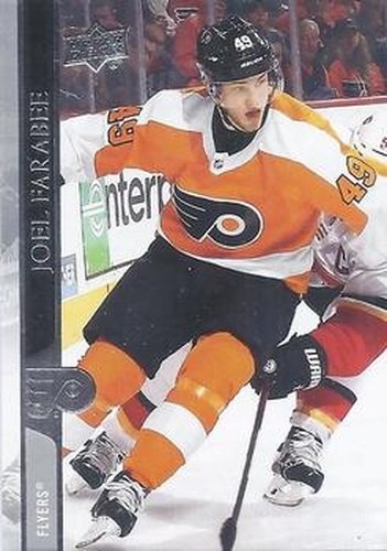 #384 Joel Farabee - Philadelphia Flyers - 2020-21 Upper Deck Hockey