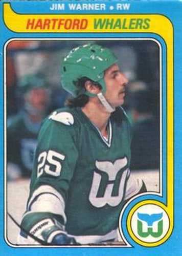 #384 Jim Warner - Hartford Whalers - 1979-80 O-Pee-Chee Hockey