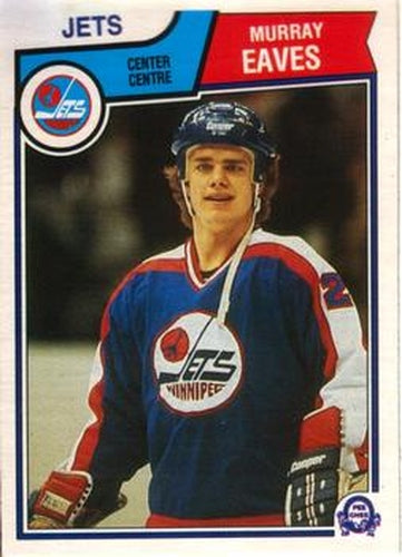 #384 Murray Eaves - Winnipeg Jets - 1983-84 O-Pee-Chee Hockey