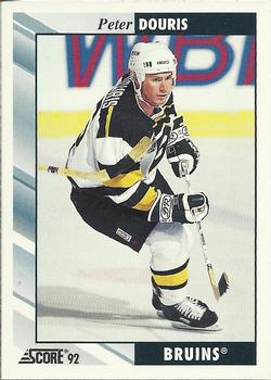 #384 Peter Douris - Boston Bruins - 1992-93 Score USA Hockey