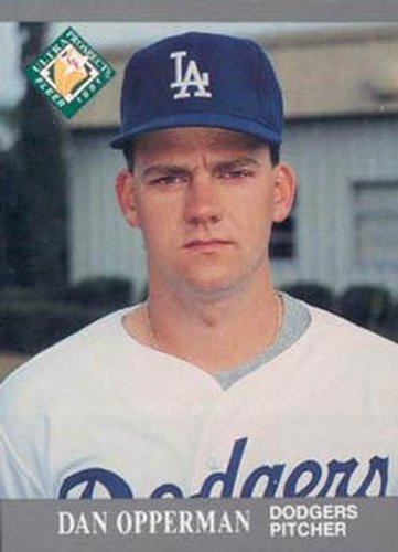 #384 Dan Opperman - Los Angeles Dodgers - 1991 Ultra Baseball