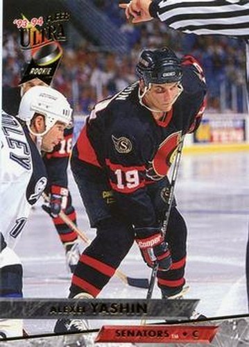 #384 Alexei Yashin - Ottawa Senators - 1993-94 Ultra Hockey