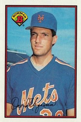 #384 Dave Magadan - New York Mets - 1989 Bowman Baseball