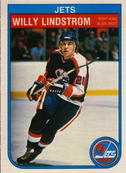 #384 Willy Lindstrom - Winnipeg Jets - 1982-83 O-Pee-Chee Hockey