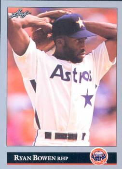 #385 Ryan Bowen - Houston Astros - 1992 Leaf Baseball
