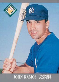 #385 John Ramos - New York Yankees - 1991 Ultra Baseball