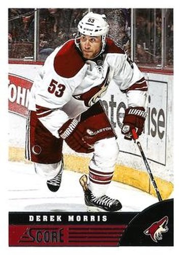 #385 Derek Morris - Phoenix Coyotes - 2013-14 Score Hockey
