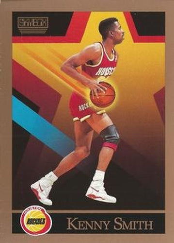 #385 Kenny Smith - Houston Rockets - 1990-91 SkyBox Basketball