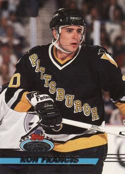 #385 Ron Francis - Pittsburgh Penguins - 1993-94 Stadium Club Hockey