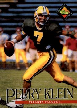#385 Perry Klein - Atlanta Falcons - 1994 Pro Line Live Football