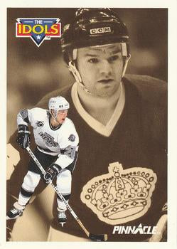 #385 Luc Robitaille / Marcel Dionne - Los Angeles Kings - 1991-92 Pinnacle Hockey