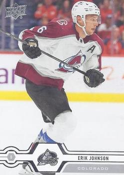 #385 Erik Johnson - Colorado Avalanche - 2019-20 Upper Deck Hockey