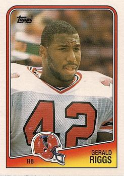 #385 Gerald Riggs - Atlanta Falcons - 1988 Topps Football
