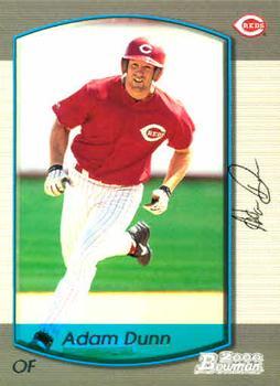 #385 Adam Dunn - Cincinnati Reds - 2000 Bowman Baseball