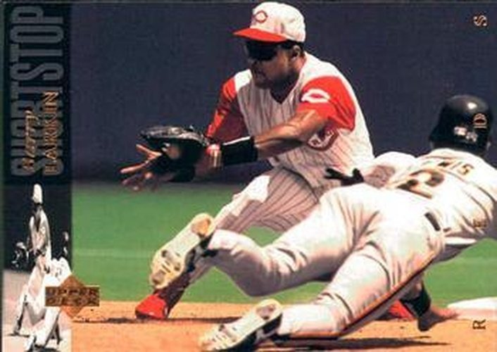 #385 Barry Larkin - Cincinnati Reds - 1994 Upper Deck Baseball