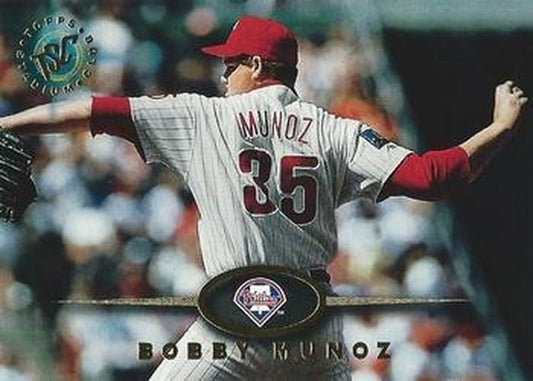 #385 Bobby Munoz - Philadelphia Phillies - 1995 Stadium Club Baseball