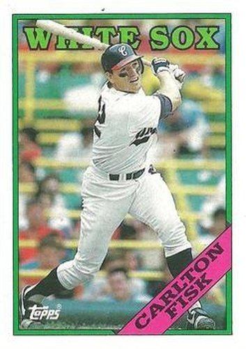 #385 Carlton Fisk - Chicago White Sox - 1988 Topps Baseball