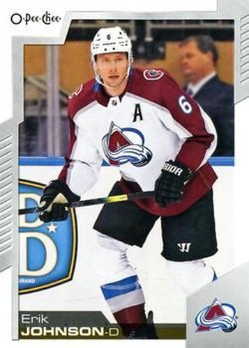 #385 Erik Johnson - Colorado Avalanche - 2020-21 O-Pee-Chee Hockey