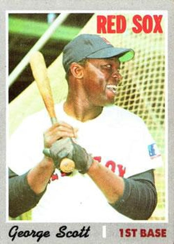 #385 George Scott - Boston Red Sox - 1970 Topps Baseball