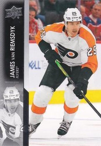 #385 James van Riemsdyk - Philadelphia Flyers - 2021-22 Upper Deck Hockey