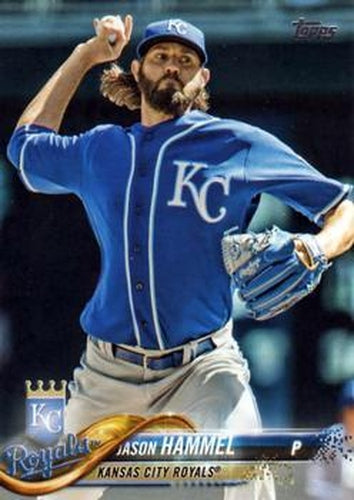 #385 Jason Hammel - Kansas City Royals - 2018 Topps Baseball