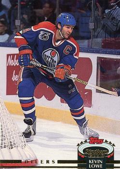 #385 Kevin Lowe - Edmonton Oilers - 1992-93 Stadium Club Hockey
