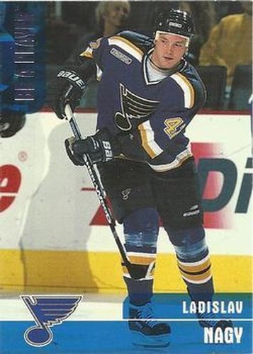 #385 Ladislav Nagy - St. Louis Blues - 1999-00 Be a Player Memorabilia Hockey