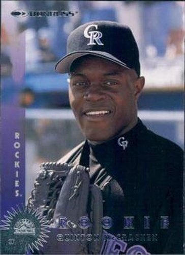 #385 Quinton McCracken - Colorado Rockies - 1997 Donruss Baseball