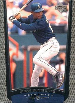 #385 Ricky Gutierrez - Houston Astros - 1999 Upper Deck Baseball