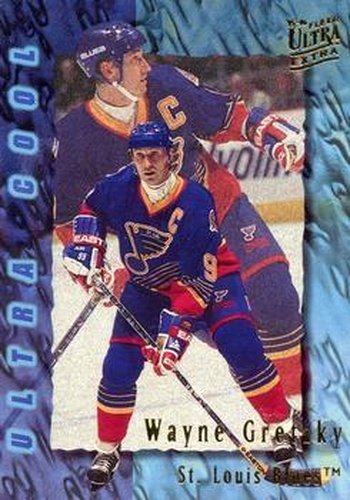 #385 Wayne Gretzky - St. Louis Blues - 1995-96 Ultra Hockey