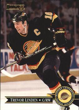 #385 Trevor Linden - Vancouver Canucks - 1995-96 Donruss Hockey