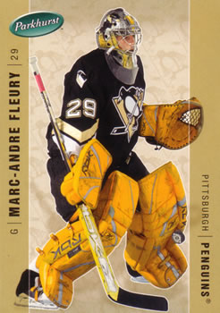 #385 Marc-Andre Fleury - Pittsburgh Penguins - 2005-06 Parkhurst Hockey