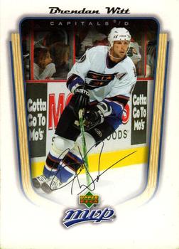 #385 Brendan Witt - Washington Capitals - 2005-06 Upper Deck MVP Hockey