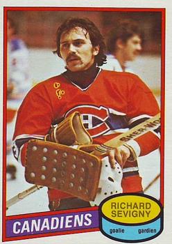 #385 Richard Sevigny - Montreal Canadiens - 1980-81 O-Pee-Chee Hockey