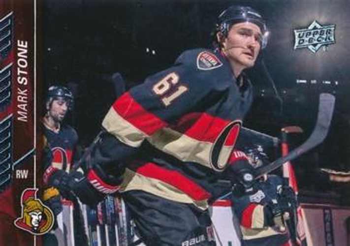 #385 Mark Stone - Ottawa Senators - 2015-16 Upper Deck Hockey