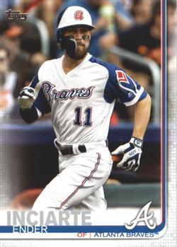 #385a Ender Inciarte - Atlanta Braves - 2019 Topps Baseball
