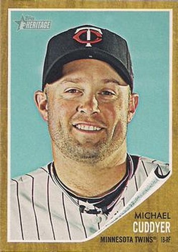 #386 Michael Cuddyer - Minnesota Twins - 2011 Topps Heritage Baseball