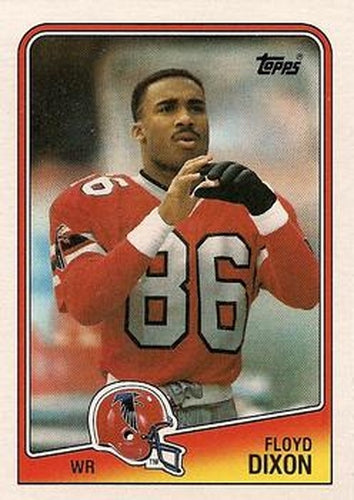 #386 Floyd Dixon - Atlanta Falcons - 1988 Topps Football