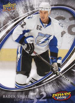 #386 Radek Smolenak - Tampa Bay Lightning - 2008-09 Upper Deck Power Play Box Set Hockey