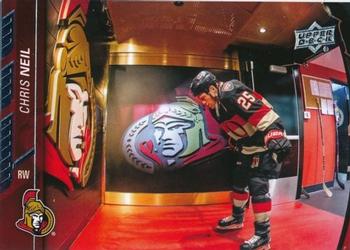 #386 Chris Neil - Ottawa Senators - 2015-16 Upper Deck Hockey