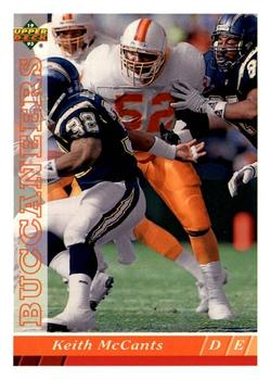 #386 Keith McCants - Tampa Bay Buccaneers - 1993 Upper Deck Football
