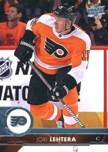 #386 Jori Lehtera - Philadelphia Flyers - 2017-18 Upper Deck Hockey