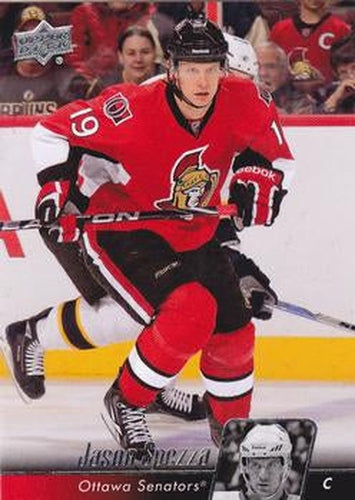 #386 Jason Spezza - Ottawa Senators - 2010-11 Upper Deck Hockey