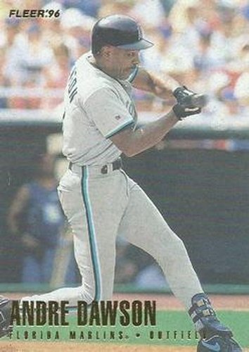 #386 Andre Dawson - Florida Marlins - 1996 Fleer Baseball