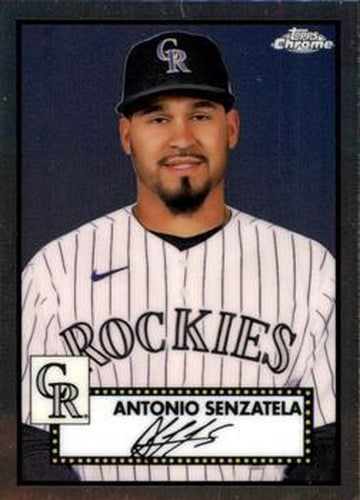 #386 Antonio Senzatela - Colorado Rockies - 2021 Topps Chrome Platinum Anniversary Baseball