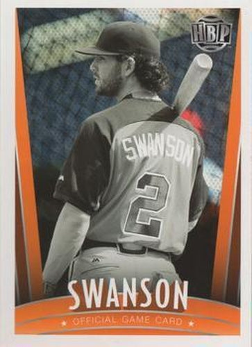 #386 Dansby Swanson - Atlanta Braves - 2017 Honus Bonus Fantasy Baseball